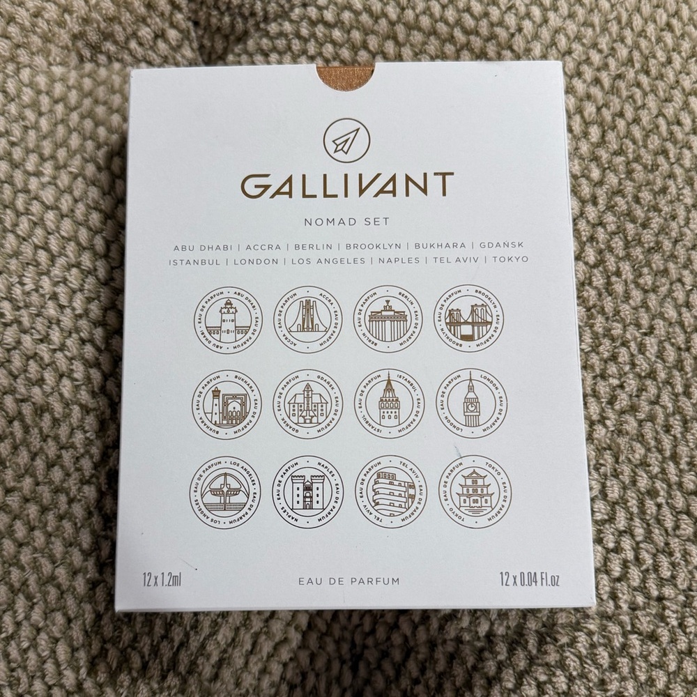 Gallivant Nomad Sample Set mini fragrances